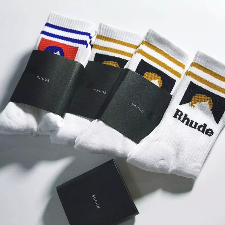 Rhude Classic Socks Set [2 styles]