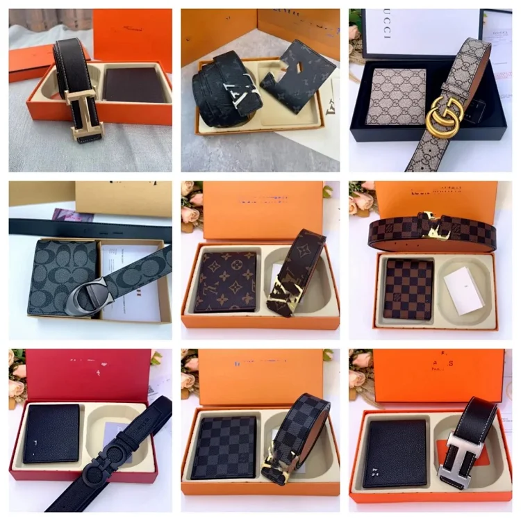 Wallet + Belt Set